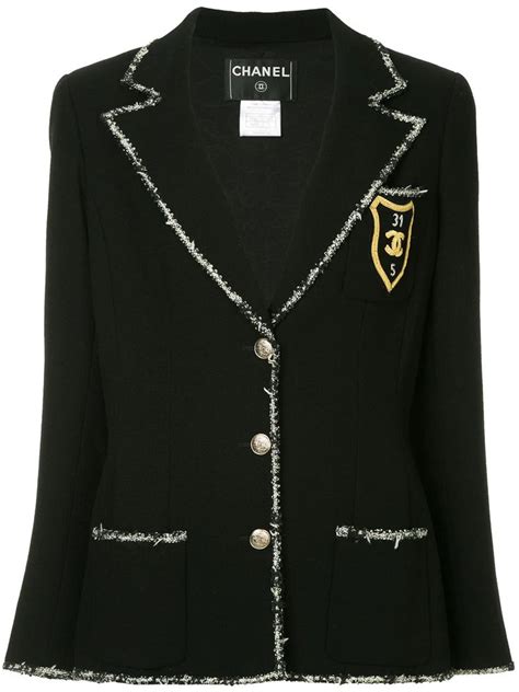 chanel vintage jacket celebrities|Chanel jacket pre owned.